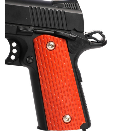 Pistola Airsoft Spring 1911- V13 Metal 6mm + 2 Bbs + Maleta