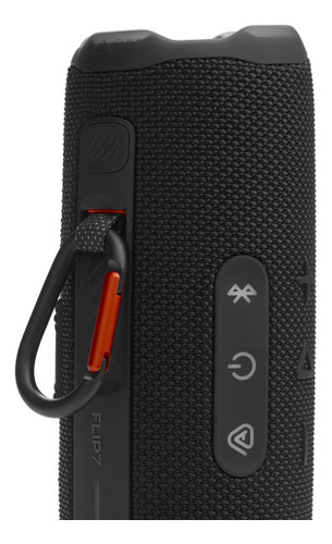 Bocina Jbl Flip 7 Negro Portátil Con Bluetooth Waterproof Negro