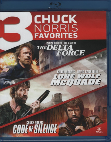 Fuerza Delta Mcquade Silencio Chuck Norris Pelicula Blu-ray