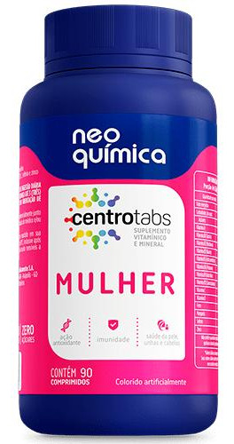 Vitamina Neo Química Centrotabs Mulher 90 Comprimidos