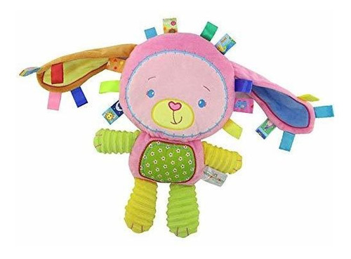 Sonajero Upalupa Plush Bunny Peluche Animal Lovey Infant Pac