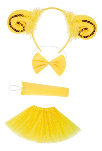Conjunto De Disfraz De Cordero, Pajarita Para Amarillo