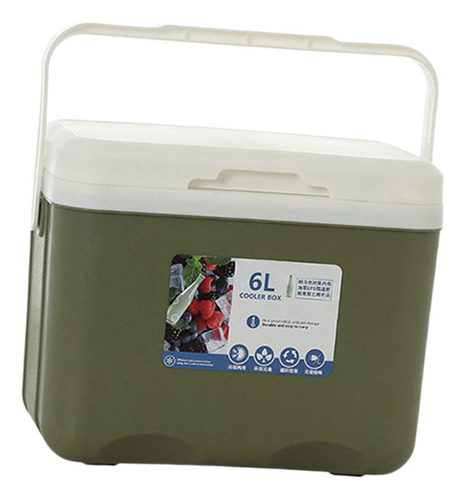 Caixa Térmica Para Gelo, Armazenamento A Frio Com Verde