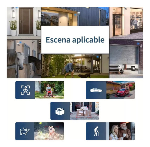 Kit 2 Cámaras De Seguridad Wifi 3mp + Tarjeta De Memoria 64g
