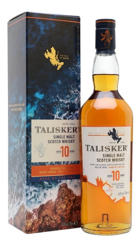 Whisky Talisker 10 Años 750ml. --