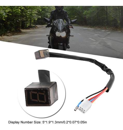 Indicador De Marcha Da Motocicleta Universal 6 Shift Lever L