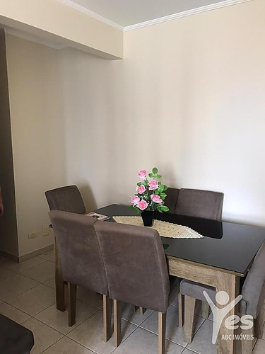 Imagem 4 de 15 de Ref.: 3008 - Apartamento Com Condomínio, 3 Quartos Sendo 1 Suíte E 1 Vaga De Garagem, Parque Das Nações, Santo André, São Paulo - 3008