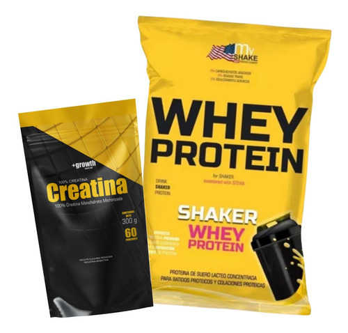 Whey Protein Proteina My Shake Con Stevia + 1 Creatina 300g