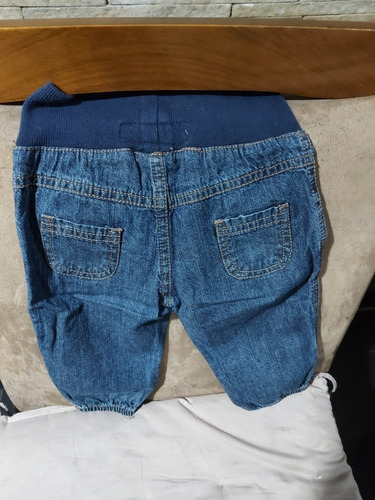 calça jeans 0 a 3 meses