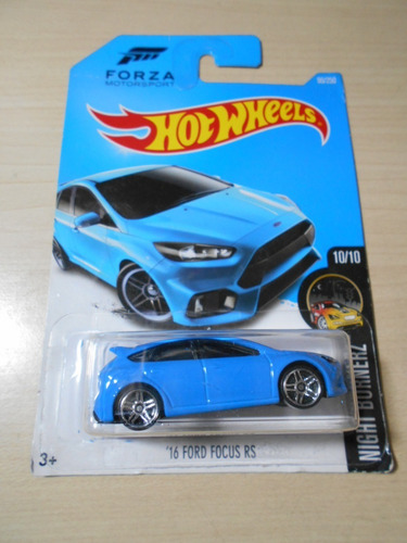 Auto Hot Wheels '16 Ford Focus Rs Forza Motorsport