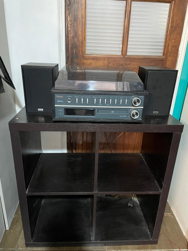 Tocadiscos Y Cd Teac Con Mueble