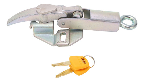 Cerradura Del Capó Del Motor De La Excavadora, De Acero Inox