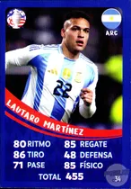 Comprar Estrellas Del Futbol 3 Copa America - #34 Lautaro Martínez