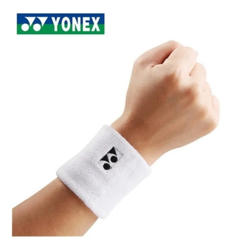 Imagen 3 de 7 de Muñequera Yonex De Algodon Largas Tenis Padel