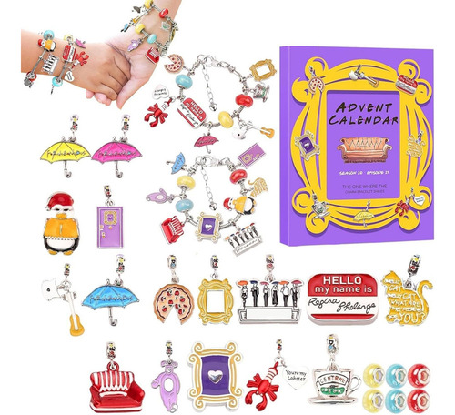 & Calendario De Adviento De Amigos 2024, Pulsera Diy