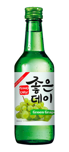  Soju Sabor Uva X360ml Good Day Corea Green Grape