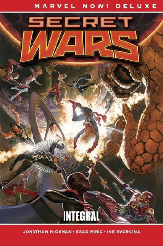 Libro - Marvel Now! Deluxe. Secret Wars Integral - Jonathan