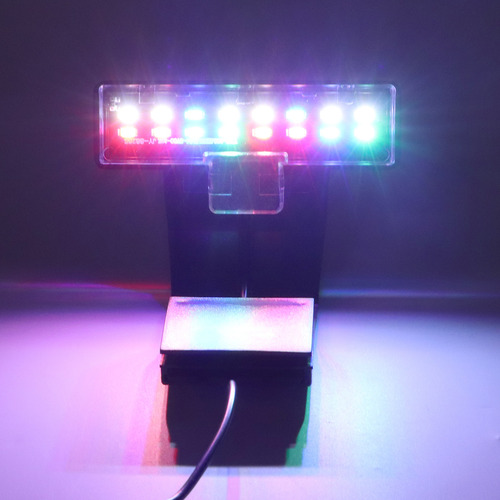 Luz Led Con Clip Para Acuario Pequeño