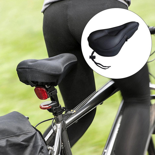 Cojín Acolchado 3d Para Asiento De Bicicleta