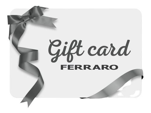Gift Card Voucher Ferraro - Silver