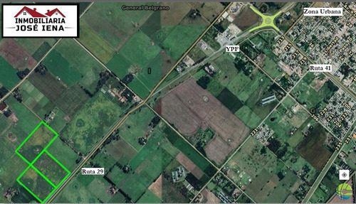 Venta Campo / Chacra De 10 Hectáreas, 4 Áreas Y 75 Centiáreas. Mixtas A Metros De Ruta 29. A Solo 2,5 Km De Cruce Con Ruta 41 Y Zona Urbana De General Belgrano, Provincia De Buenos Aires.