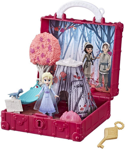Muñeca Frozen 2 Pop Adventures Elsa Bosque Encantando Hasbro
