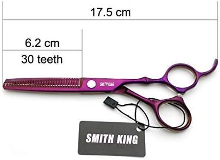 Tesoura Profissional De 6 Para Cortar Cabelo - Roxa