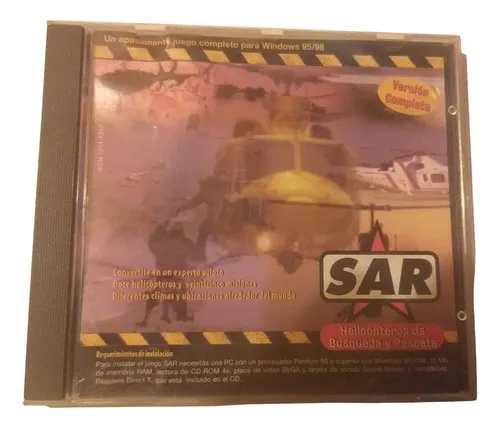 Juegos De Pc Retro - Sar - Helicopteros De Busqueda Y Rescat (Usado)
