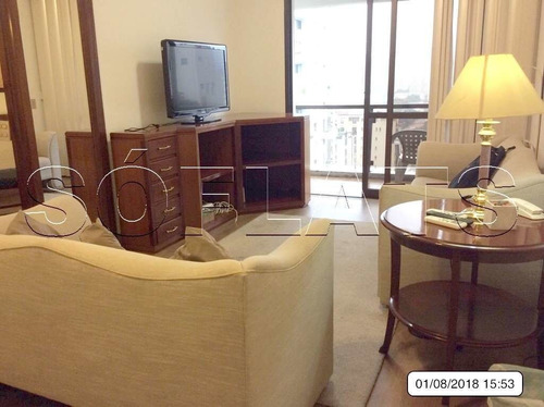 Imagem 1 de 15 de Flat No Itaim Bibi 2 Dorms 75m² - Sf5267