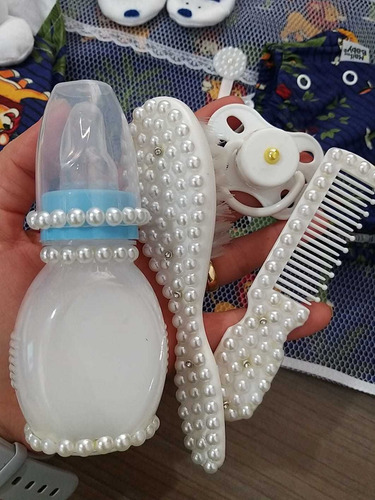 Imagem 8 de 10 de Kit Acessorios Bebe Reborn Menino Super Luxo Com 13 Itens