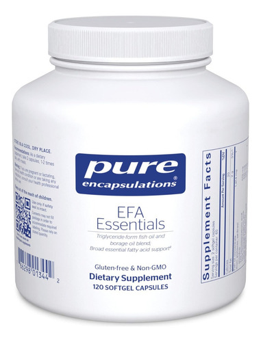 Suplemento Esencial Efa Pure Encapsulations 120 Softgel