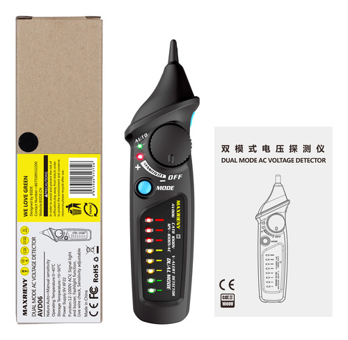 Probador Con Función Sin Contacto Ac 12v/48v1000v Tester Avd