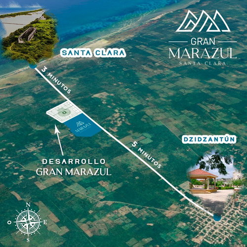 Imagen 2 de 12 de Terreno En Venta En Santa Clara, Costa Yucateca Mt 23-995