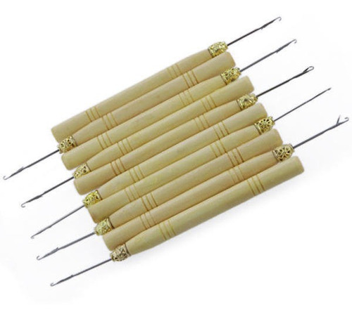 10pcs Extensión Del Pelo De La Pluma De La De Gancho
