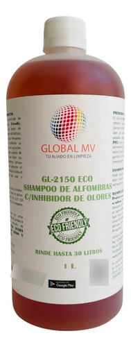 Shampoo De Alfombras C/inibhidor De Olores 1 Lt Concentrado
