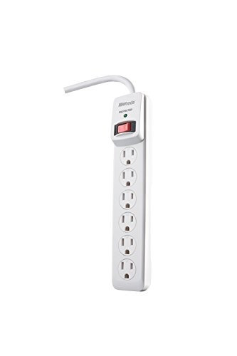 Woods 41492 Surge Protector With Safety Overload Feature