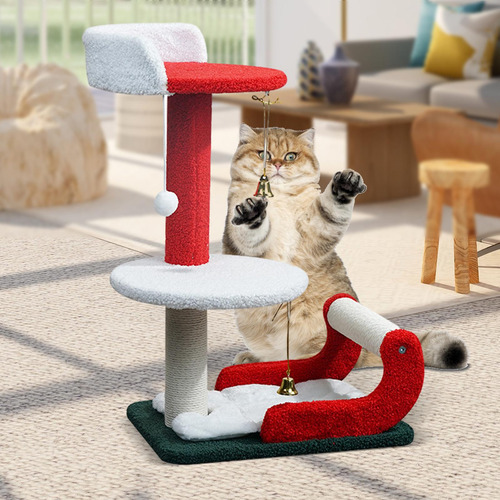 Rascador Para Gatos, Almohadilla Rascadora De Sisal De Salto