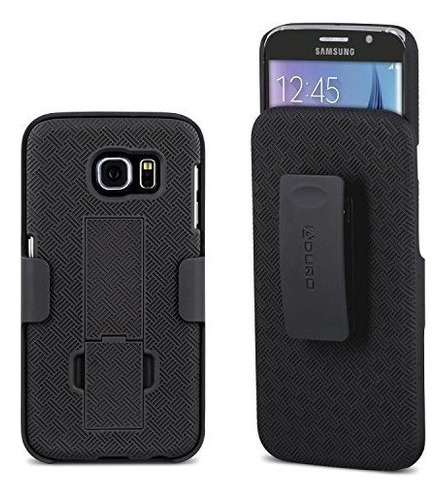 Estuche Aduro Galaxy S6, Estuche Combo Shell Y Holster Estuc