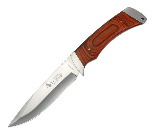 Cuchillo Trento Hunter 320 Vaina Mango De Madera Hoja 14cm 