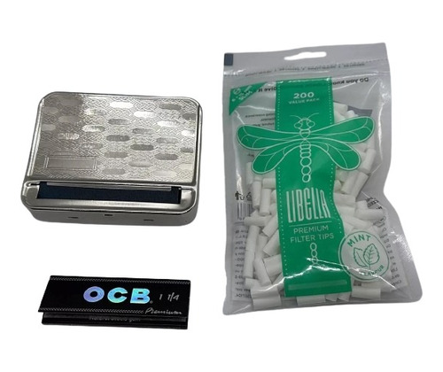 Kit Maquina Para Armar Automatica Papel Ocb Filtro Regular