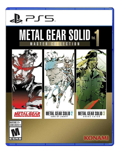 Metal Gear Solid Master Collection Vol 1 Ps5 Midia Fisica
