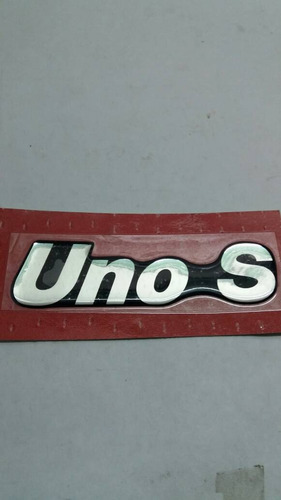 Imagen 2 de 10 de Emblema Logo Calcomania Fiat Uno S
