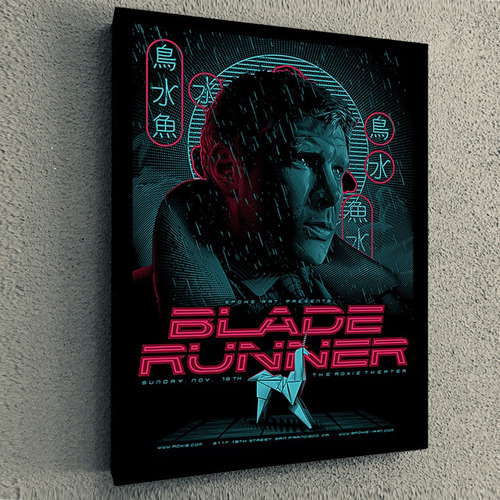 Cuadro De Pelicula Blade Runner Poster Alternativo