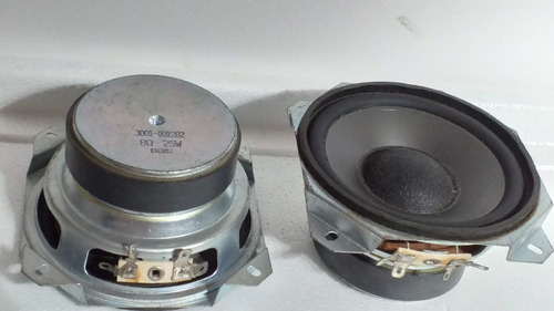 Par De Woofer 4 Polegadas 25w, 8ohm 90db Mod. 3001-001282