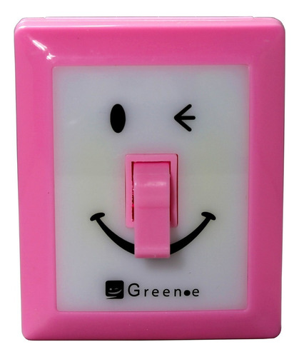 Luz De Pared Con Interruptor Emoji Con 6 Pilas De