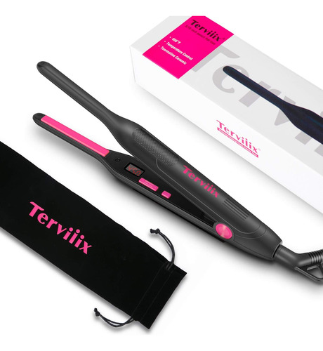 Plancha Para Cabello Corto, Terviiix, 100-240v - Dual, Rosa