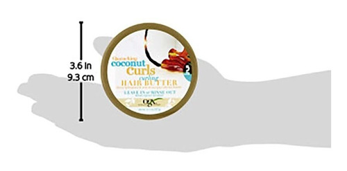 Manteca Para Rizar El Cabello Ogx Quenching Coconut Curls