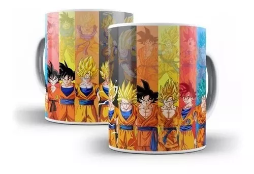 Caneca Xícara Dragon Ball Z Brolly Personagens M04 325ml - Lenx Designer