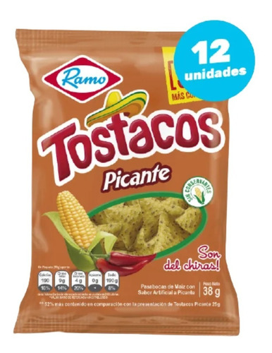 Snack Tostacos Picantes *12und 