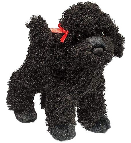 Douglas Gigi Negro Poodle Perro Peluche Cz8pe